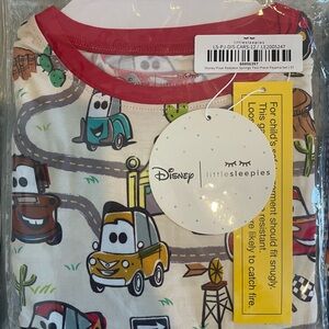 Little Sleepies Cars Two Piece Pajamas 3T